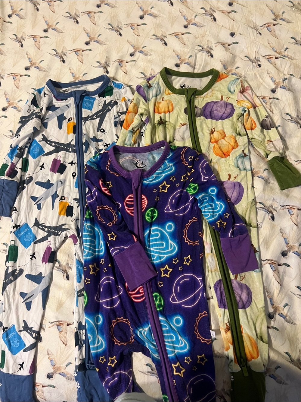 Snuggle bums 9-12 zippy bundle